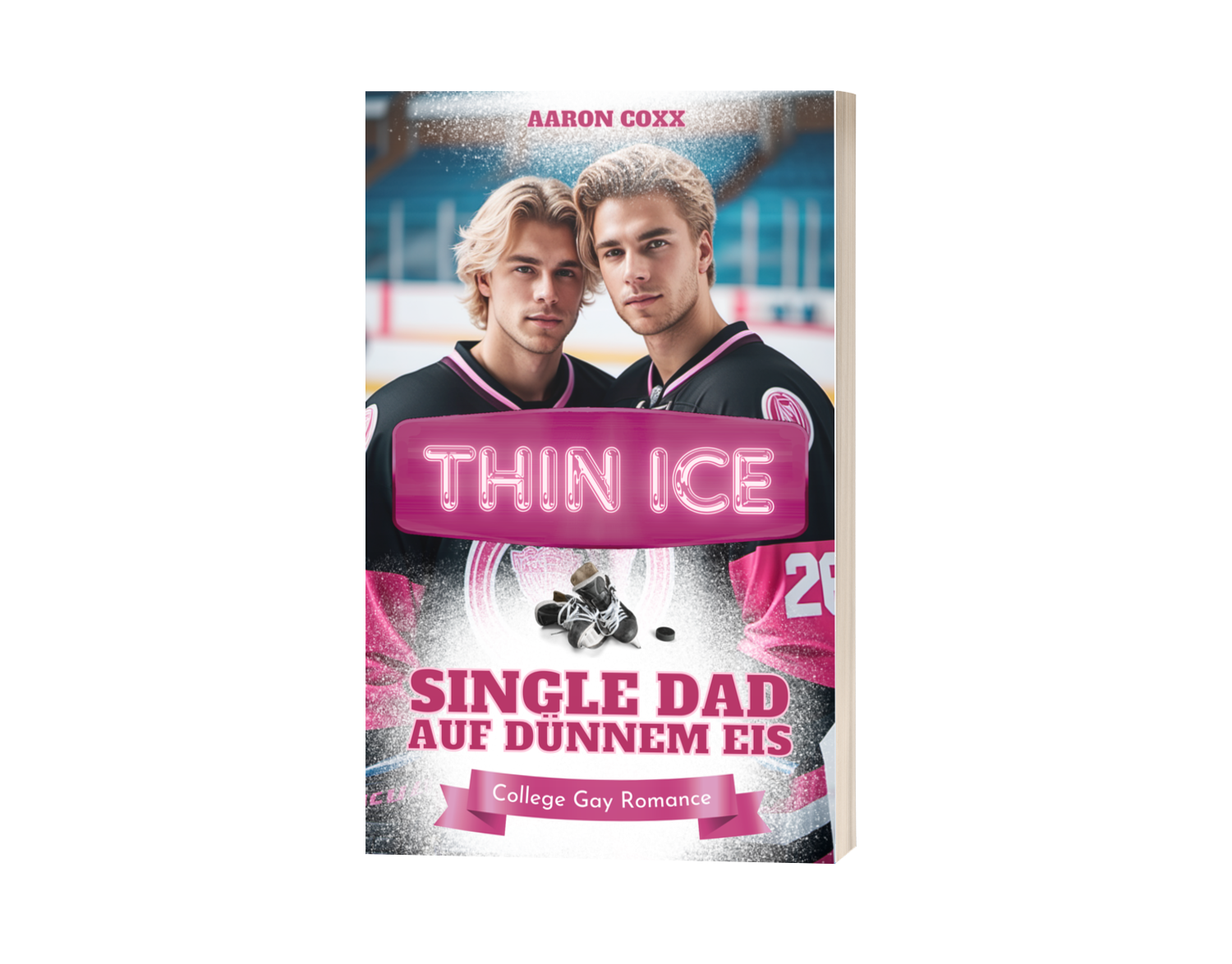 MockUp zu Thin Ice - Single Dad auf dünnem Eis von Aaron Coxx
