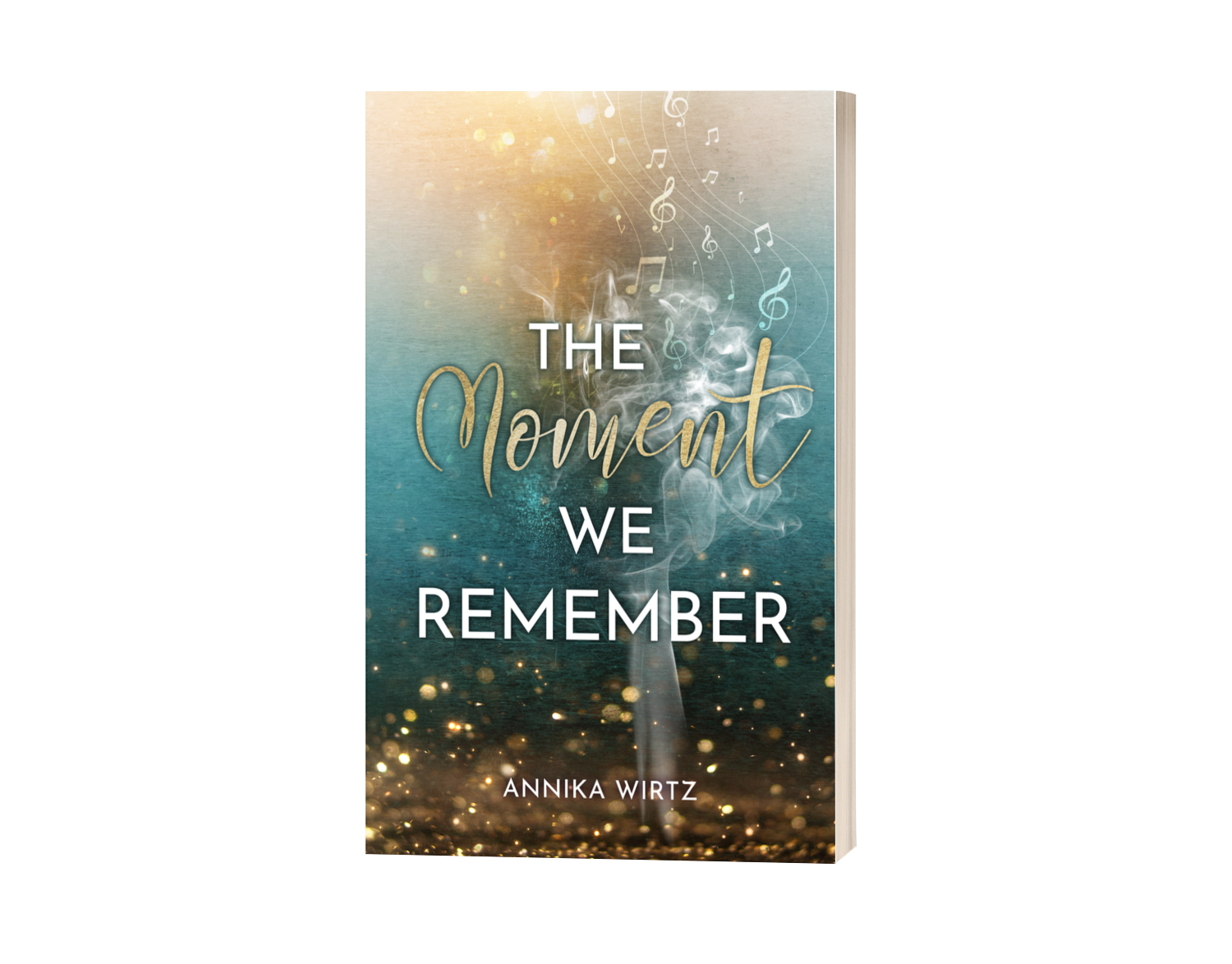 MockUp zu The Moment we Remember von Annika Wirtz