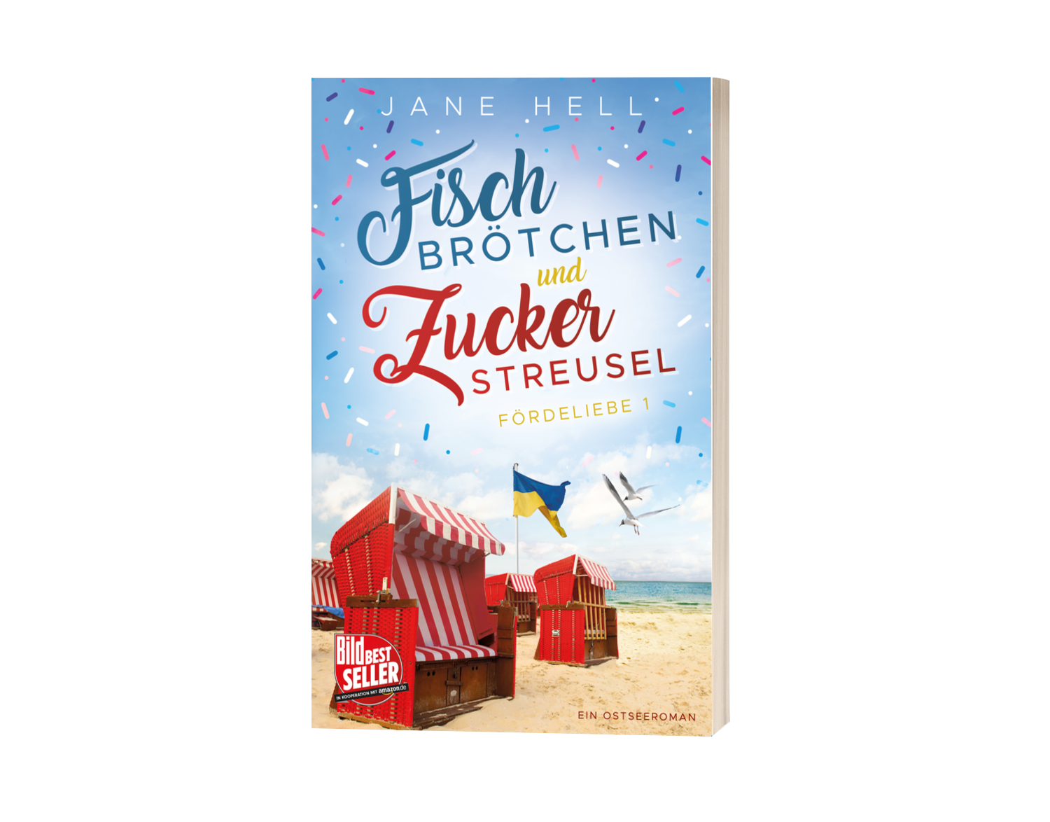 MockUp zu Fischbrötchen und Zuckerstreusel von Jane Hell