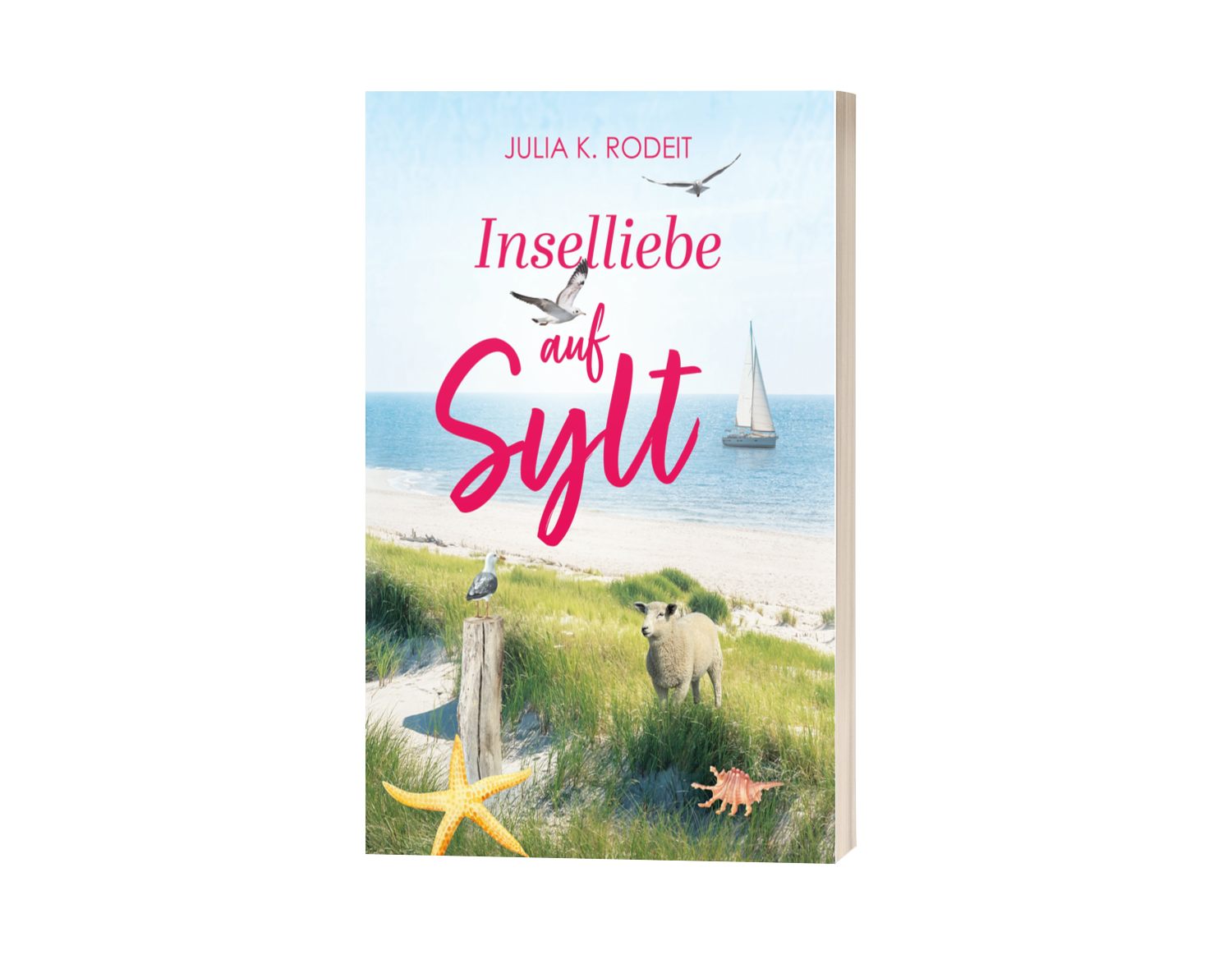 MockUp zu Inselliebe auf Sylt von Julia K. Rodeit