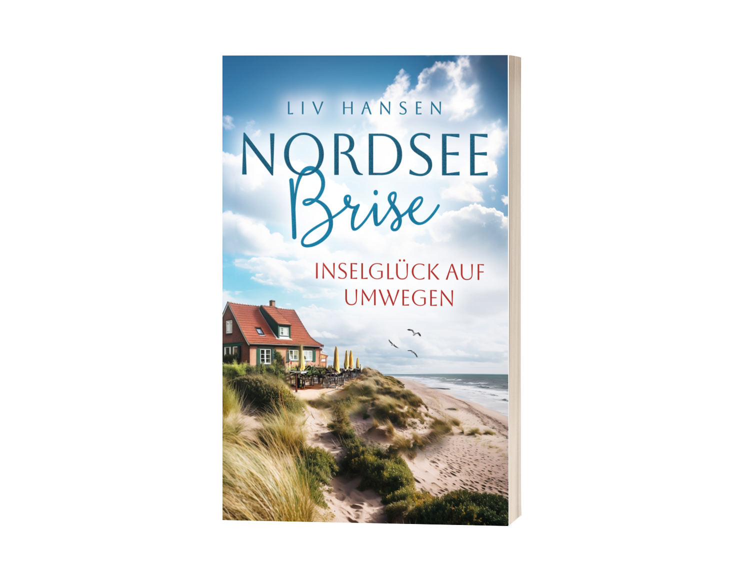 MockUp zu Inselglück auf Umwegen von Liv Hansen