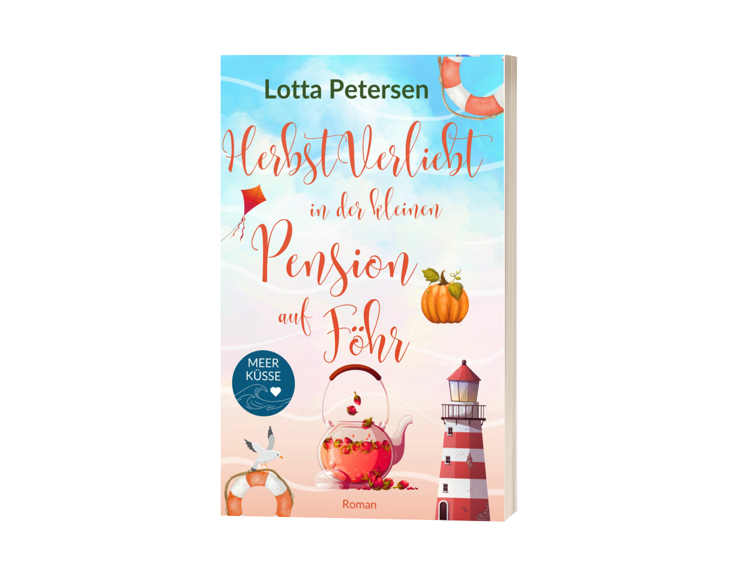 MockUp zu Herbstverliebt in der kleinen Pension auf Föhr von Lotta Petersen