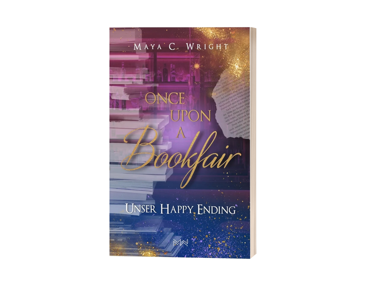 MockUp zu Once upon a Bookfair - Unser happy ending von Maya C. Wright