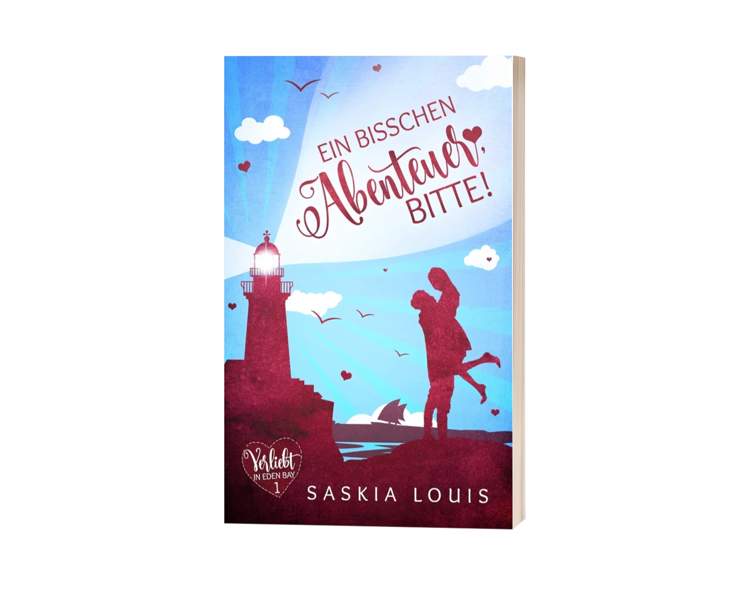 MockUp zu Ein bisschen Abenteuer, bitte! von Saskia Louis