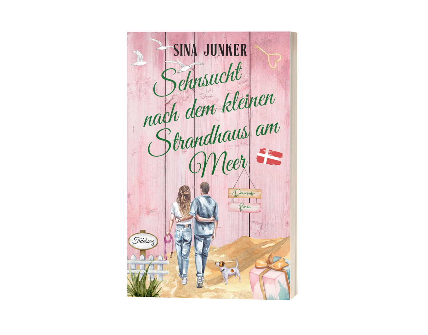 MockUp zu Sehnsucht nach dem kleinen Strandhaus am Meer von Sina Junker